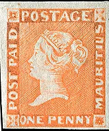 All Mauritius Post Paid issues 1848-1859